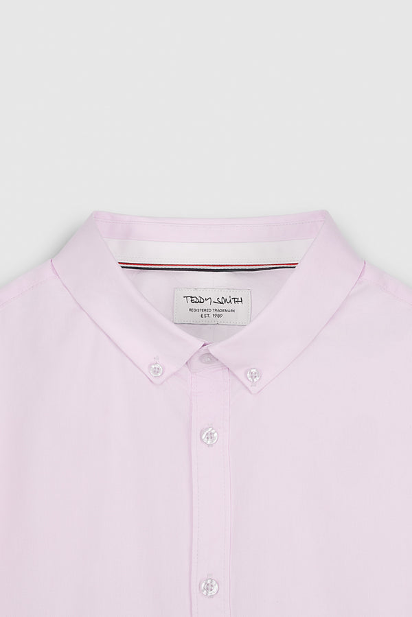 Teddy Smith Chemise C-VOLT 2 ML PINK SHIRT