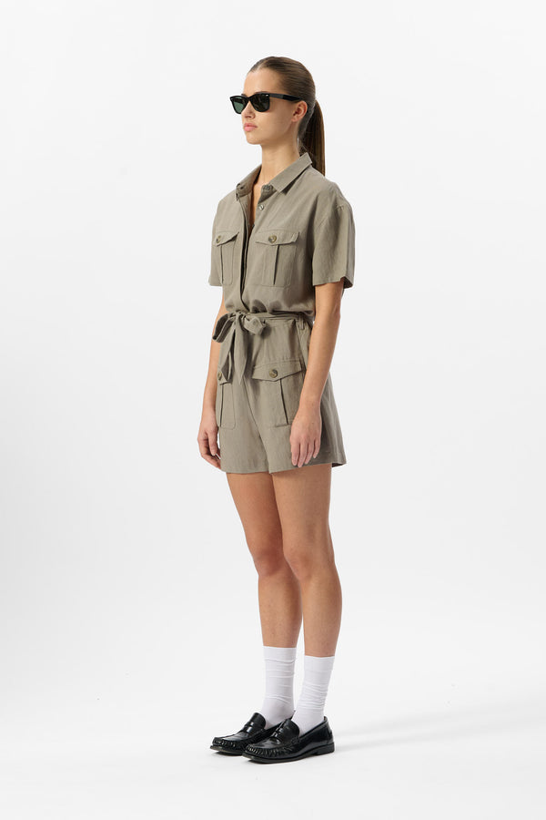 Teddy Smith Combinaison C-RINA TURBULENCE KAKI