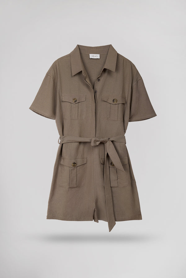 Teddy Smith Combinaison C-RINA TURBULENCE KAKI