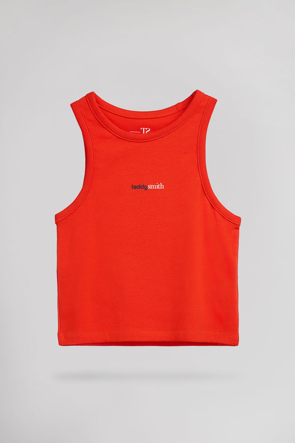 teddy smith Débardeur D-LILOU JR POPPY