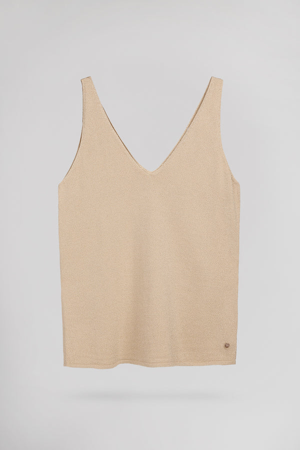 teddy smith Débardeur D-LIZA GRAIN DE SABLE