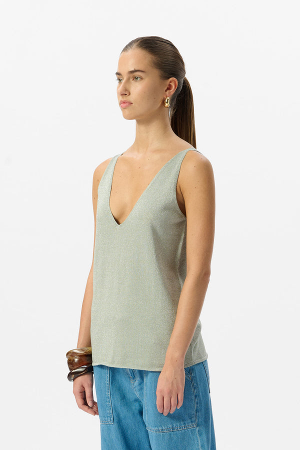 Teddy Smith Débardeur D-LIZA ICEBERG GREEN