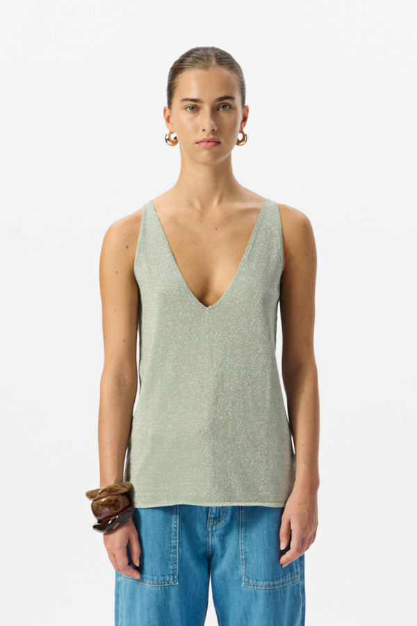 teddy smith Débardeur D-LIZA ICEBERG GREEN