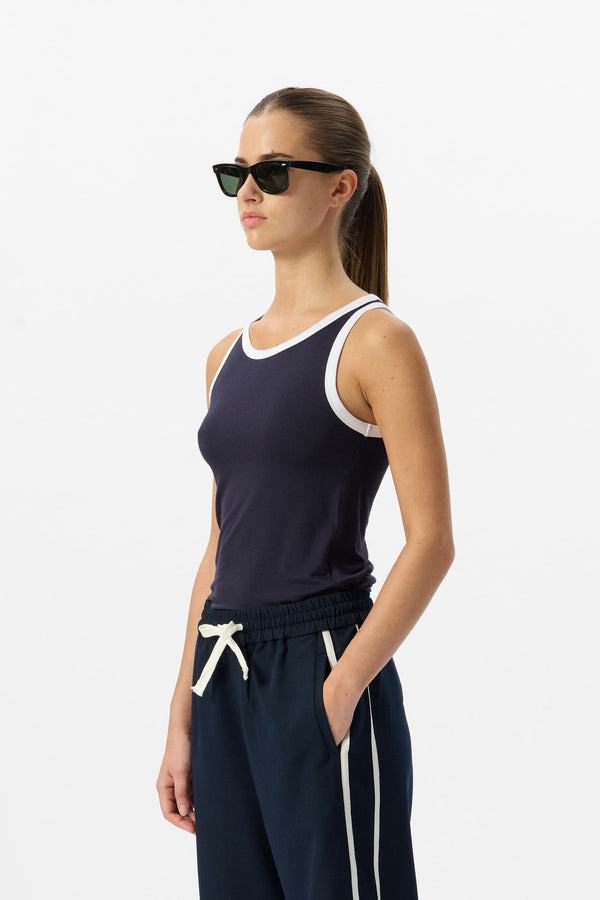 Teddy Smith Débardeur D-MARINA DARK NAVY