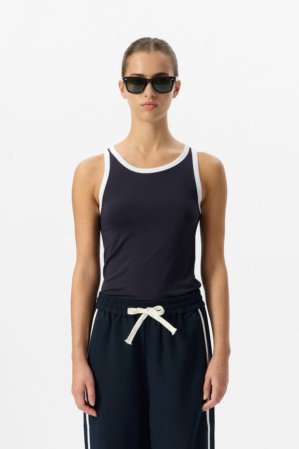 teddy smith Débardeur D-MARINA DARK NAVY