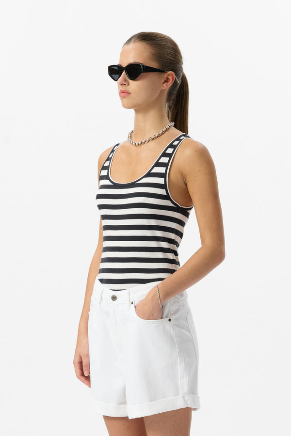 Teddy Smith Débardeur D-MOON DARK NAVY