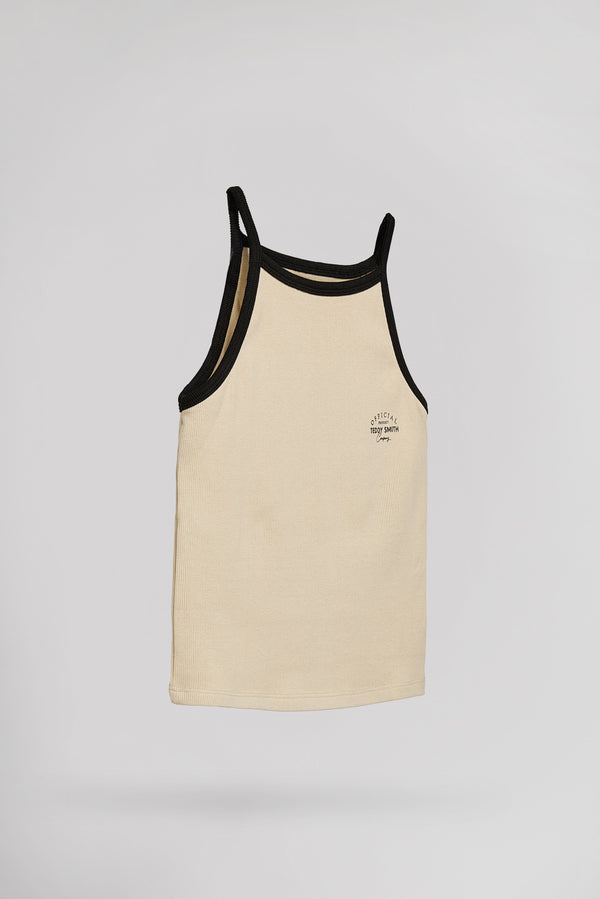 Teddy Smith Débardeur D-RIB JR BEIGE CLAIR