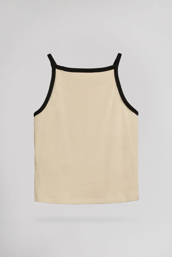 Teddy Smith Débardeur D-RIB JR BEIGE CLAIR