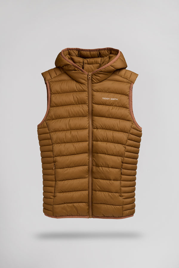 teddy smith Doudoune B-TERRY HOOD JR TABACCO