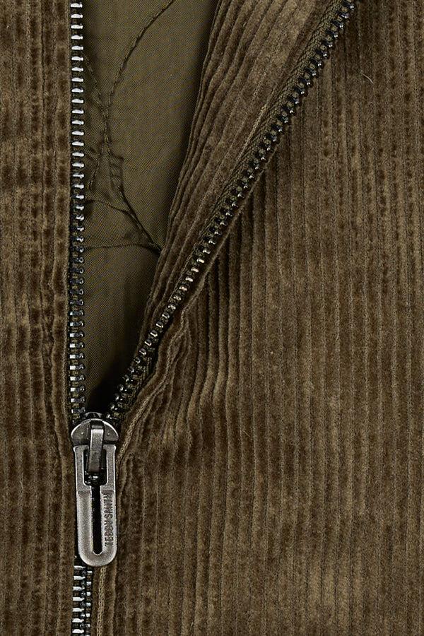 Teddy Smith Gilet G-AMERY ZIP MILITARY KAKI