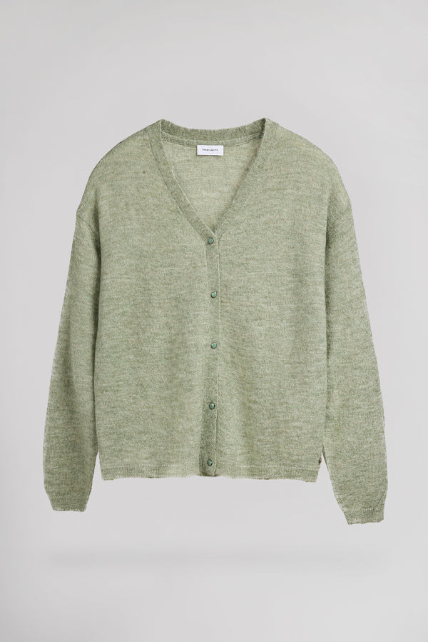 teddy smith Gilet G-PEPITE ICEBERG GREEN