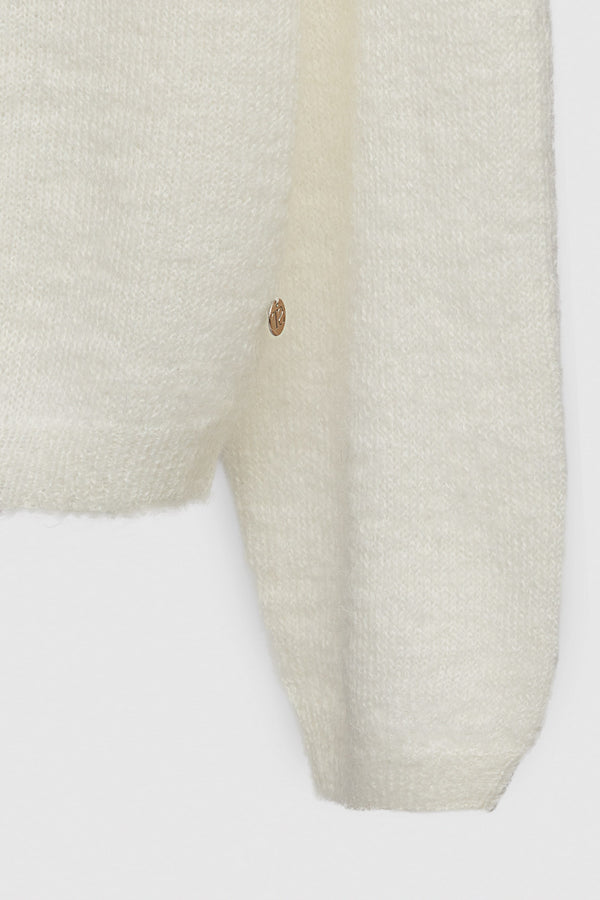 Teddy Smith Gilet G-PEPITE MIDDLE WHITE