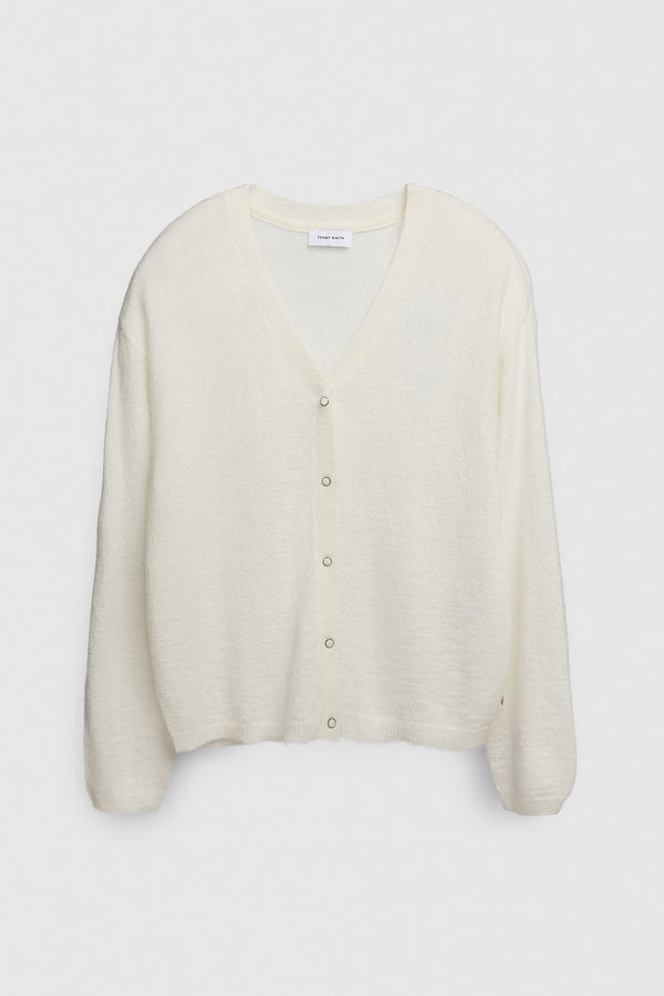 Teddy Smith Gilet G-PEPITE MIDDLE WHITE