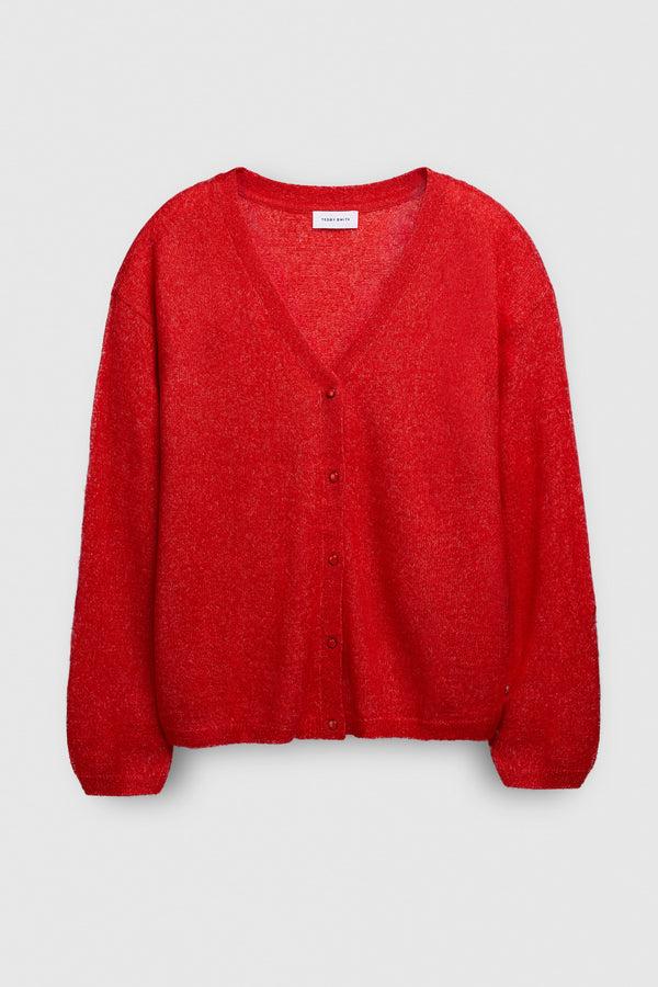 teddy smith Gilet G-PEPITE PUR RED