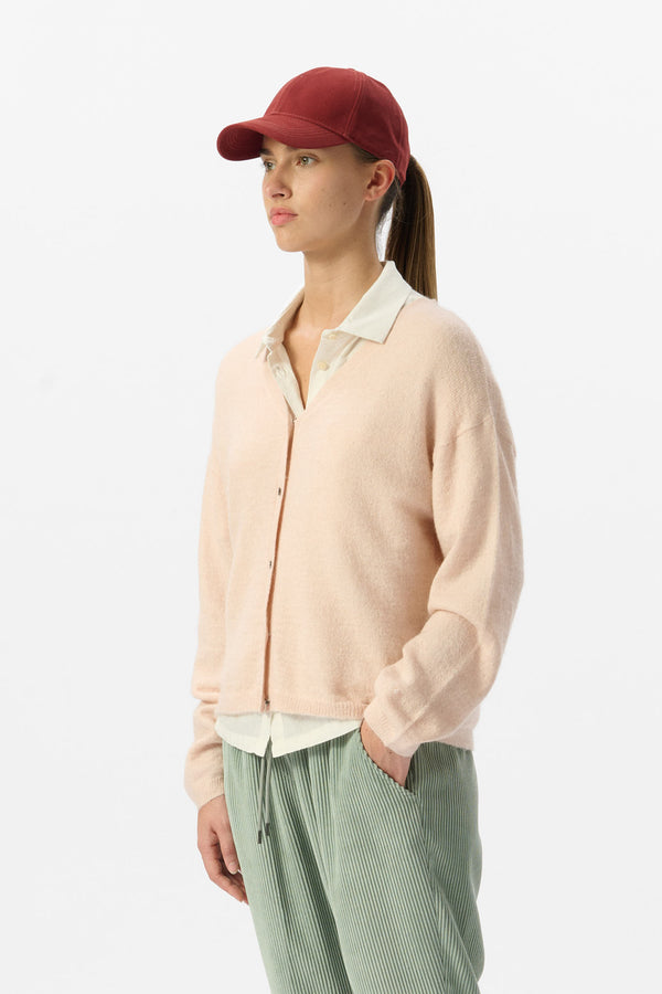 Teddy Smith Gilet G-PEPITE ROSE PALE