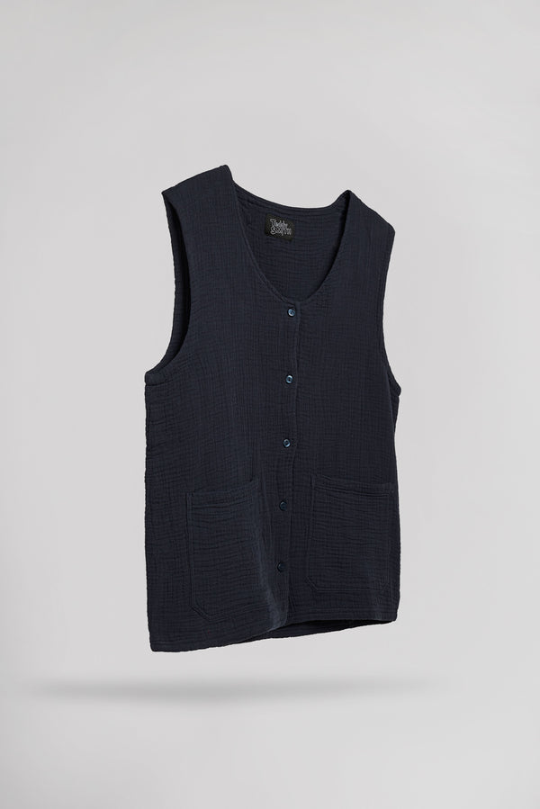 Teddy Smith Gilet G-RUN DARK NAVY