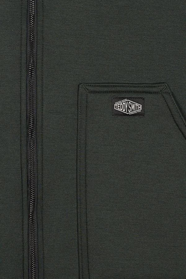 Teddy Smith Gilet G-RYSE ZIP DEEP KAKI