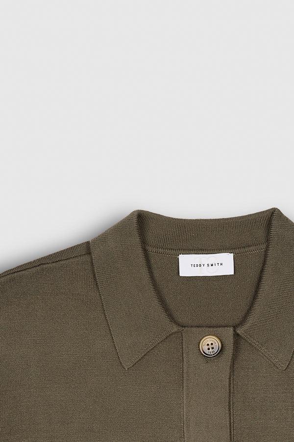 Teddy Smith Gilet G-STYLA TURBULENCE KAKI