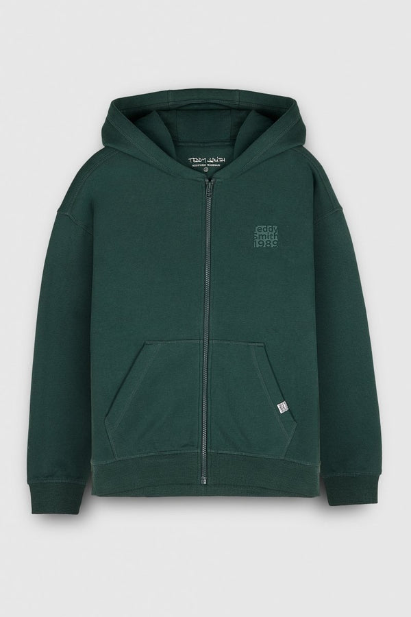 teddy smith Gilet GICLASS SQUA HZ VERT SCARABE