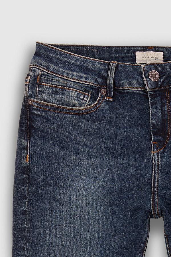 Teddy Smith Jean Coupe 5 Poches P-PEPPER SLIM DYE