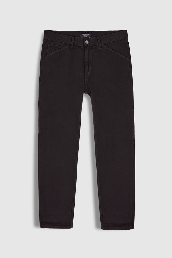 Teddy Smith Jean Coupe Droite CARPENTER NOIR