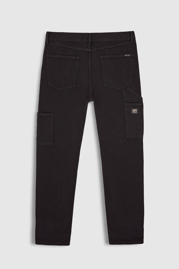 Teddy Smith Jean Coupe Droite CARPENTER NOIR