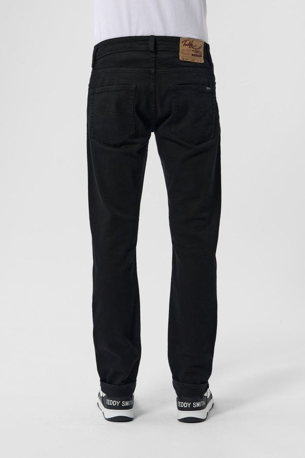 Teddy Smith Jean Coupe Droite REG Longueur 32 NOIR