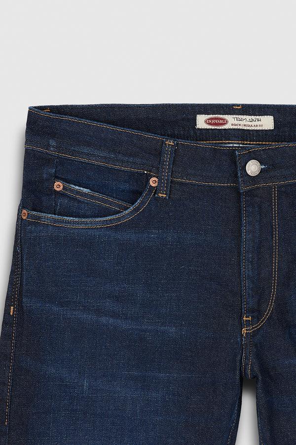 Teddy Smith Jean JIM ROCK Longueur 32 DARK BLUE