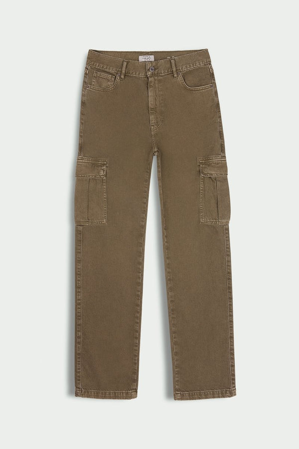 Teddy Smith Jean P-ANGEL CARGO TURBULENCE KAKI