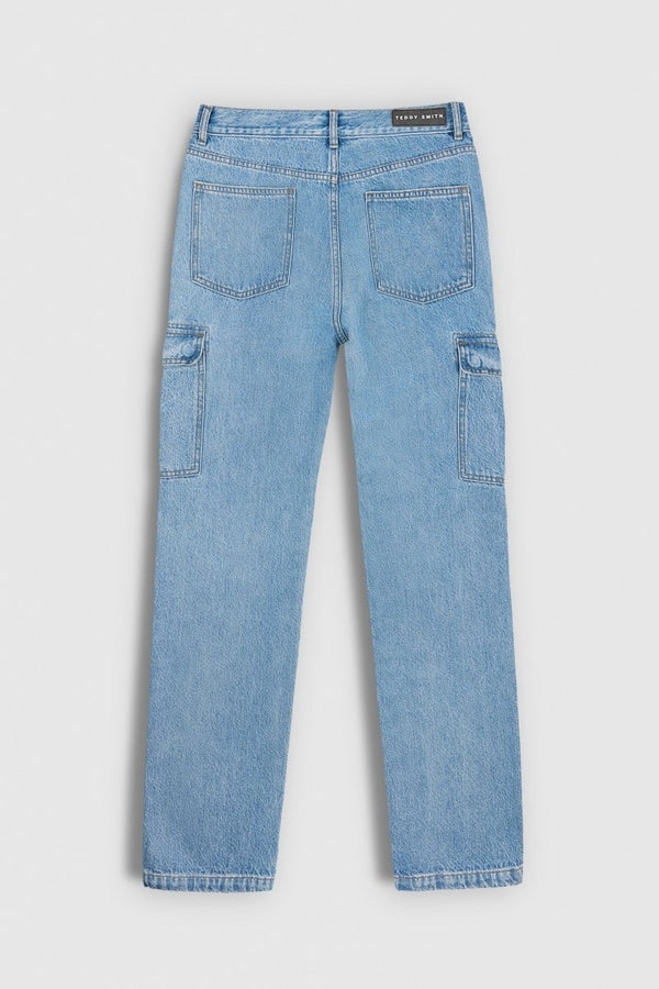 Teddy Smith Jean P-ANGEL CARGO VINTAGE/INDIGO