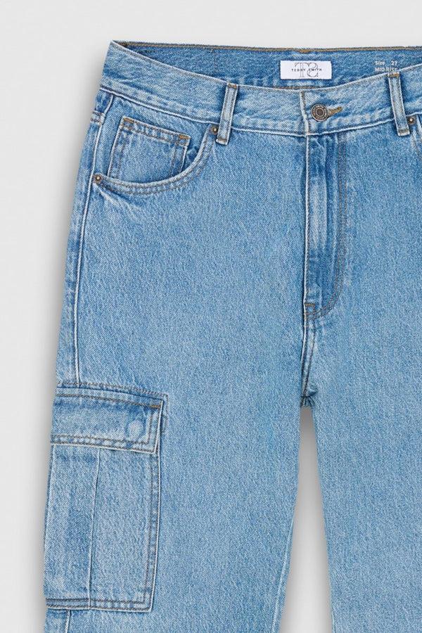 Teddy Smith Jean P-ANGEL CARGO VINTAGE/INDIGO