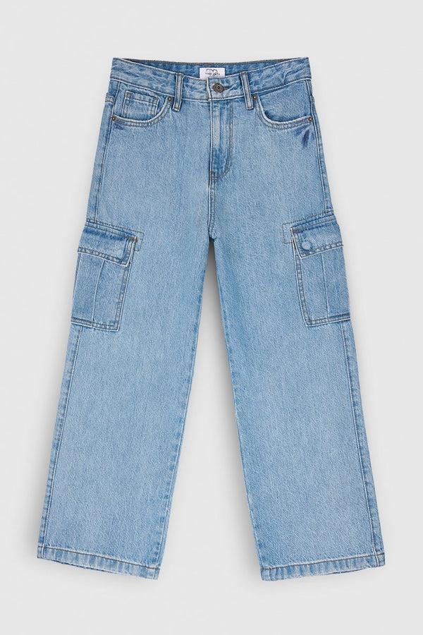teddy smith Jean P-ELECTRA CARGO VINTAGE/INDIGO