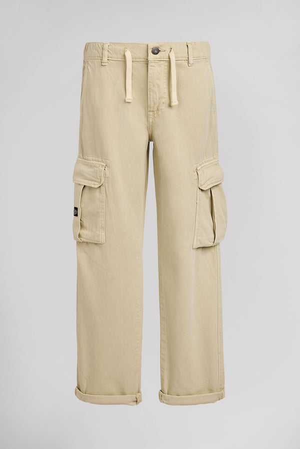 teddy smith Jean P-RYDE CARGO JR BEIGE CLAIR
