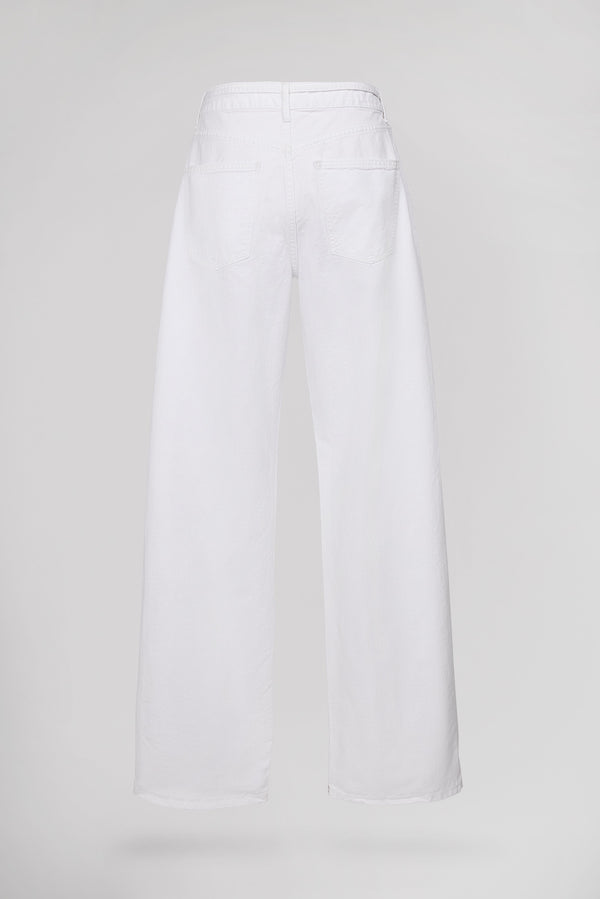Teddy Smith Jean TOMBOY LOOP BLANC