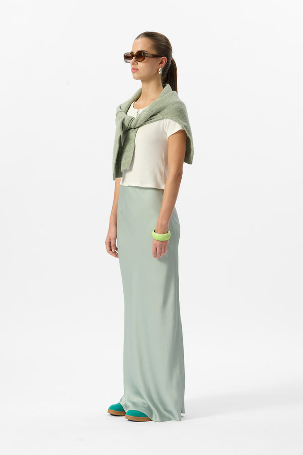 Teddy Smith Jupe J-LEONE ICEBERG GREEN