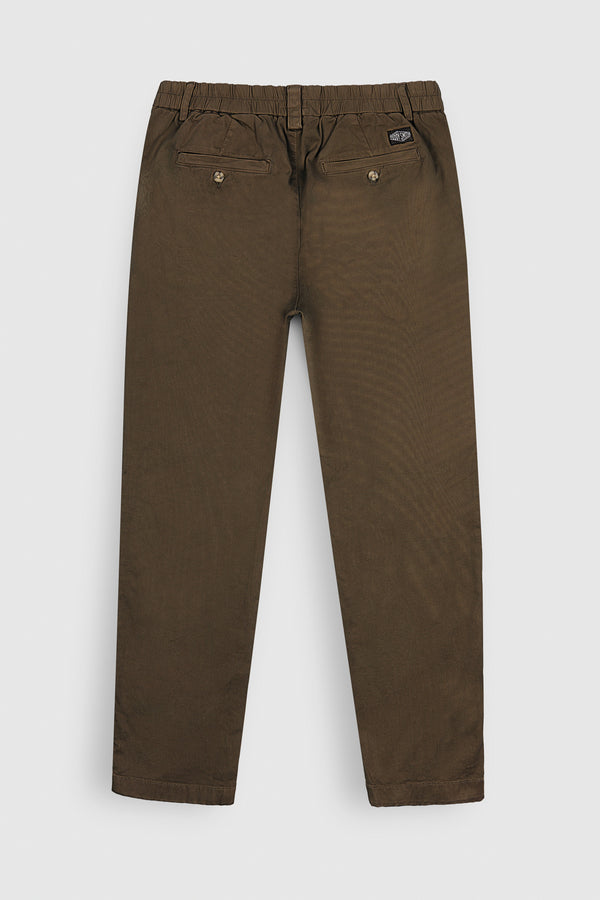 Teddy Smith Pantalon P-DOUG CHINO RAVEN KAKI