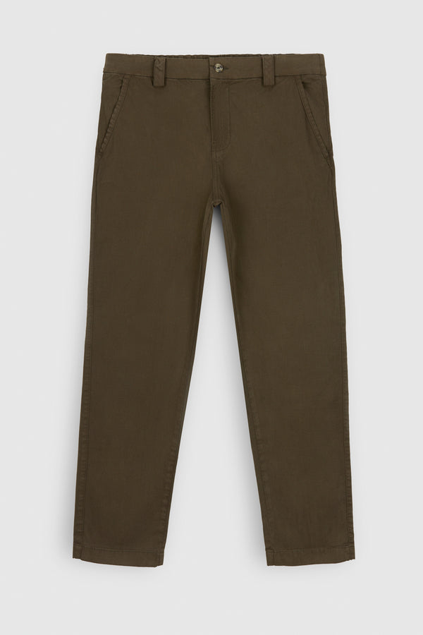 teddy smith Pantalon P-DOUG CHINO RAVEN KAKI