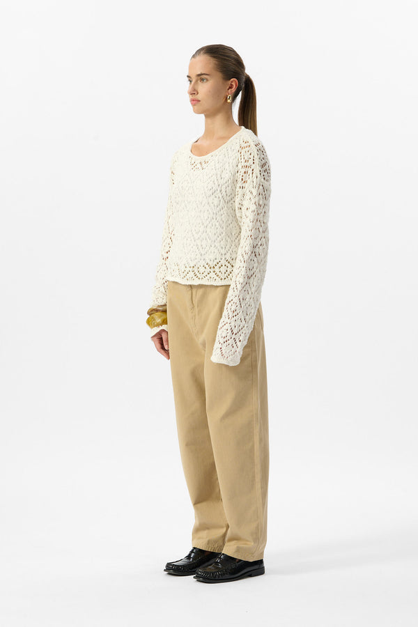 Teddy Smith Pantalon P-EMMA WORKER BEIGE