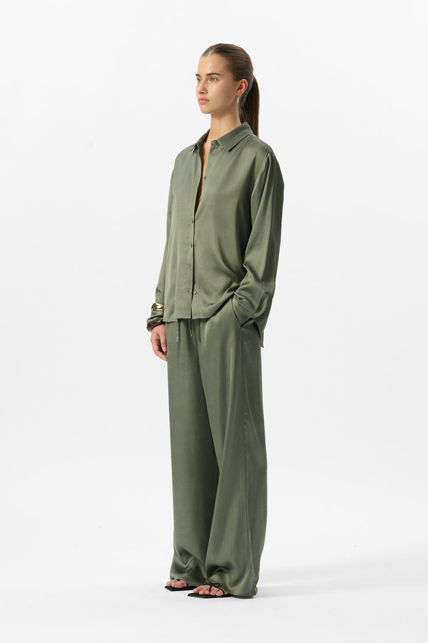 Teddy Smith Pantalon P-LEONIE TURBULENCE KAKI