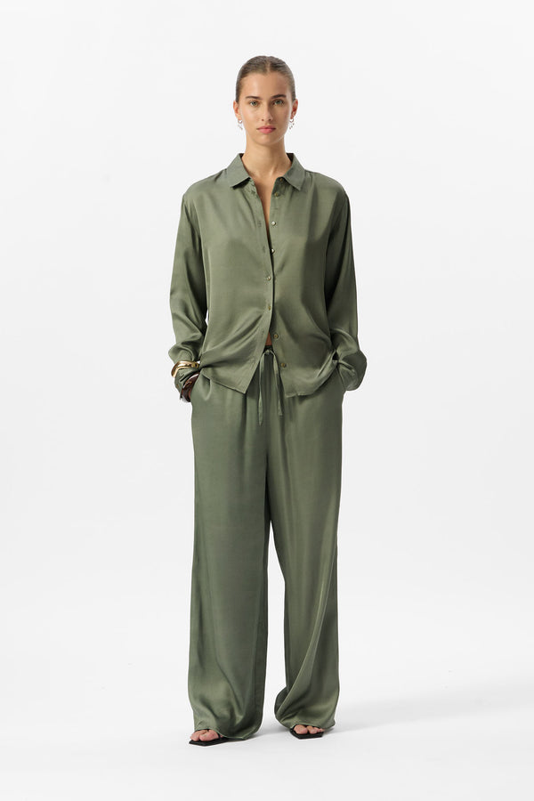 teddy smith Pantalon P-LEONIE TURBULENCE KAKI