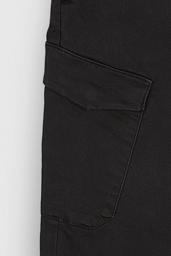 Teddy Smith Pantalon P-PIKY CARGO JR CHARBON