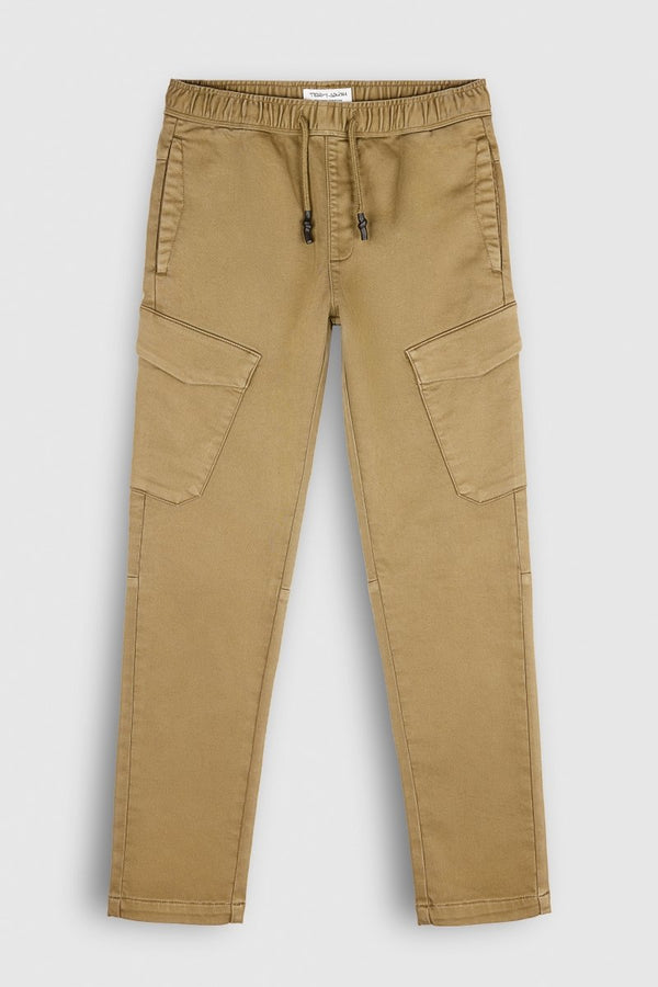 teddy smith Pantalon P-PIKY CARGO JR WORKER BEIGE