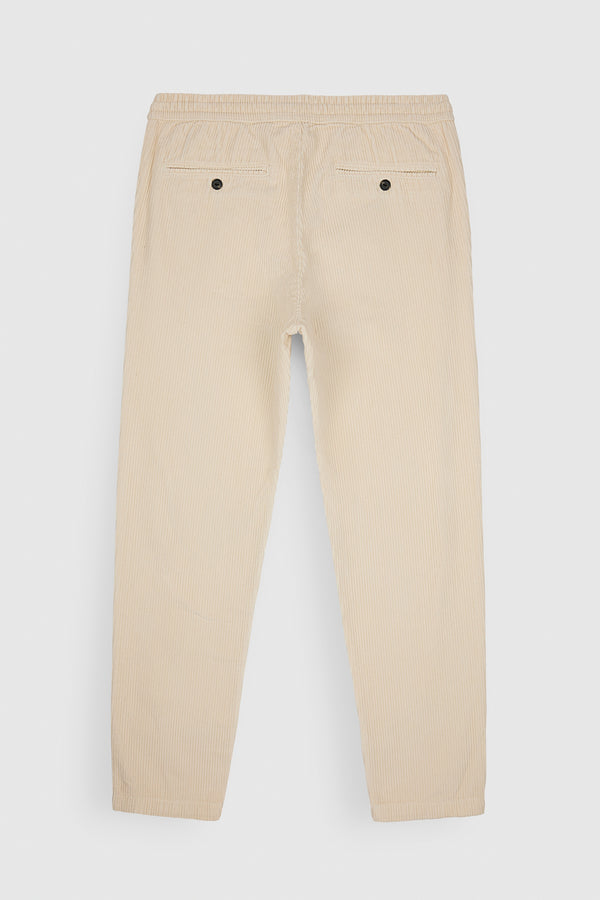 Teddy Smith Pantalon PYWAN 2 VELOURS MIDDLE WHITE