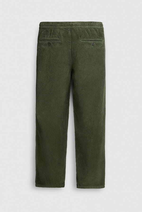 Teddy Smith Pantalon PYWAN 2 VELOURS MILITARY KAKI