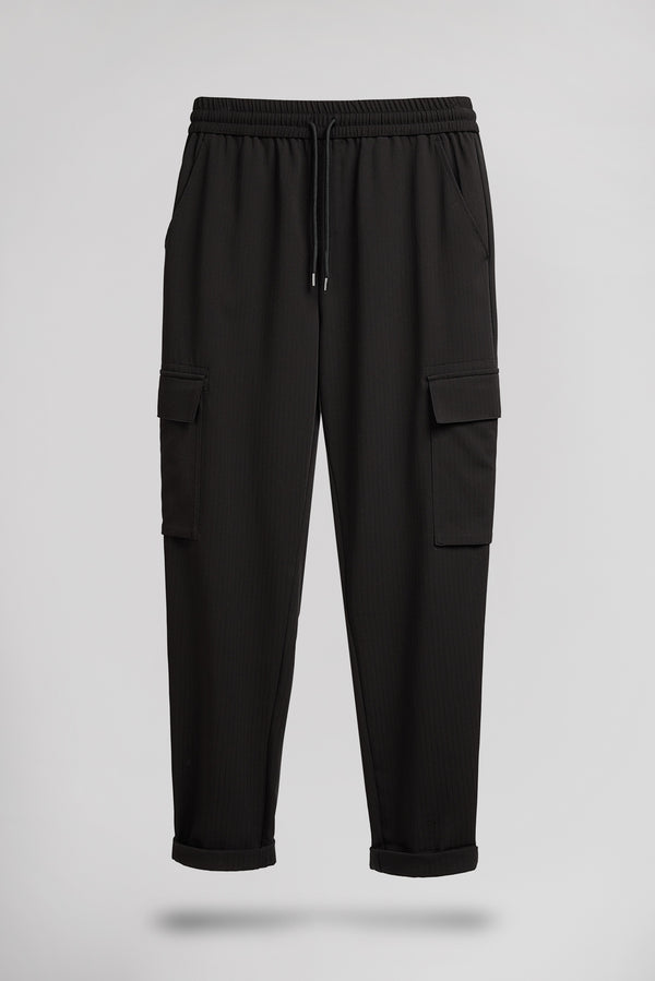 Teddy Smith Pantalon TEDDY CARGO NOIR