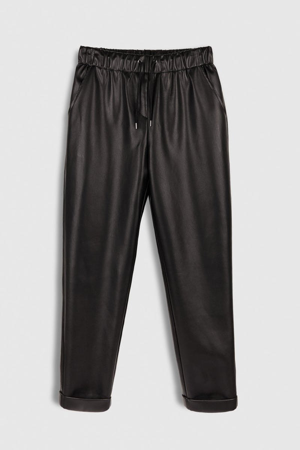 Teddy Smith Pantalon TEDDY SIMILI NOIR
