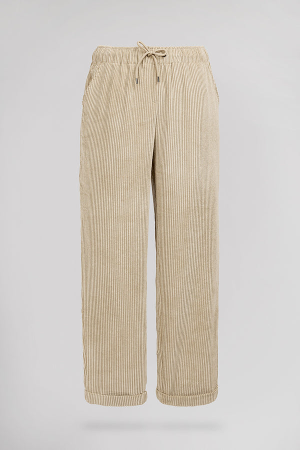 teddy smith Pantalon TEDDY VELOURS JR BEIGE CLAIR