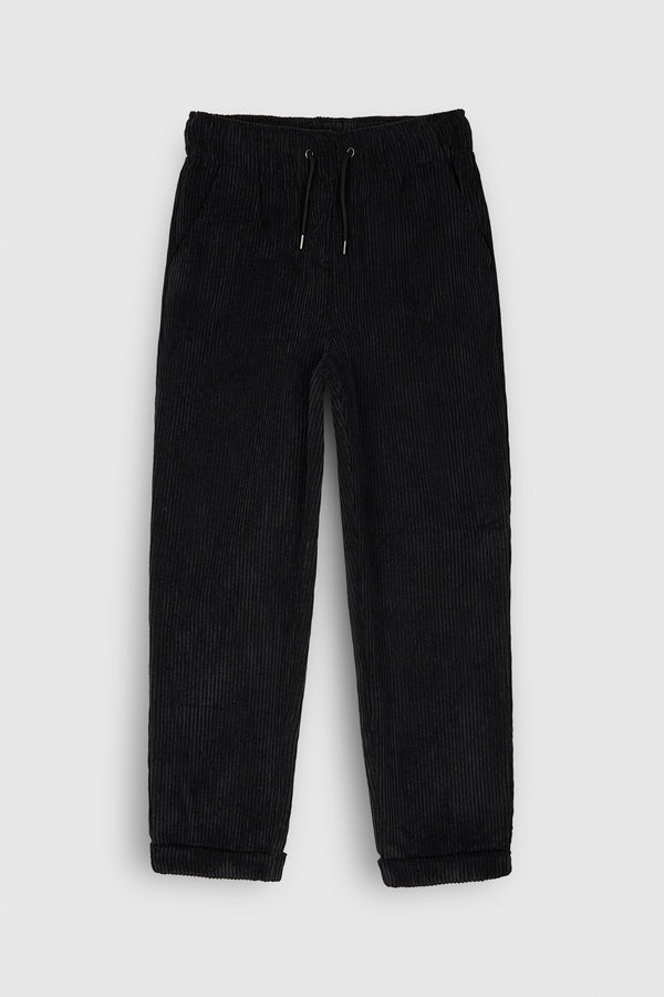 teddy smith Pantalon TEDDY VELOURS JR NOIR