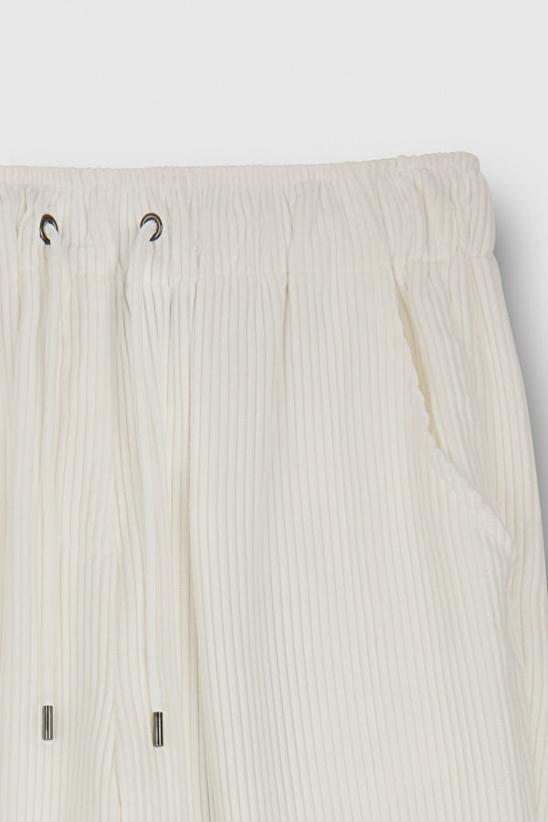 Teddy Smith Pantalon TEDDY VELOURS MIDDLE WHITE