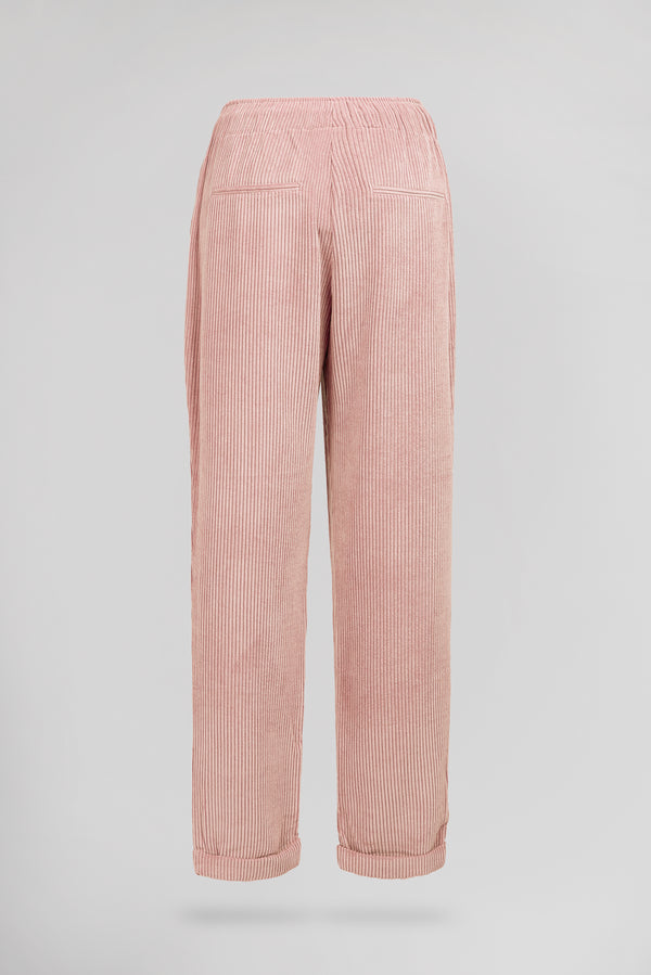 Teddy Smith Pantalon TEDDY VELOURS ROSE PALE